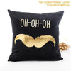FENGRISE Cotton Linen Merry Christmas Cover Cushion - 45x45cm Size