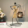 tall metal candlestick holders - cheap metal candlesticks - papaliving