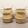 Seagrass Flower Pot Basket - Hanging Planter Garden Flower Vase