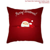 FENGRISE Cotton Linen Merry Christmas Cover Cushion - 45x45cm Size