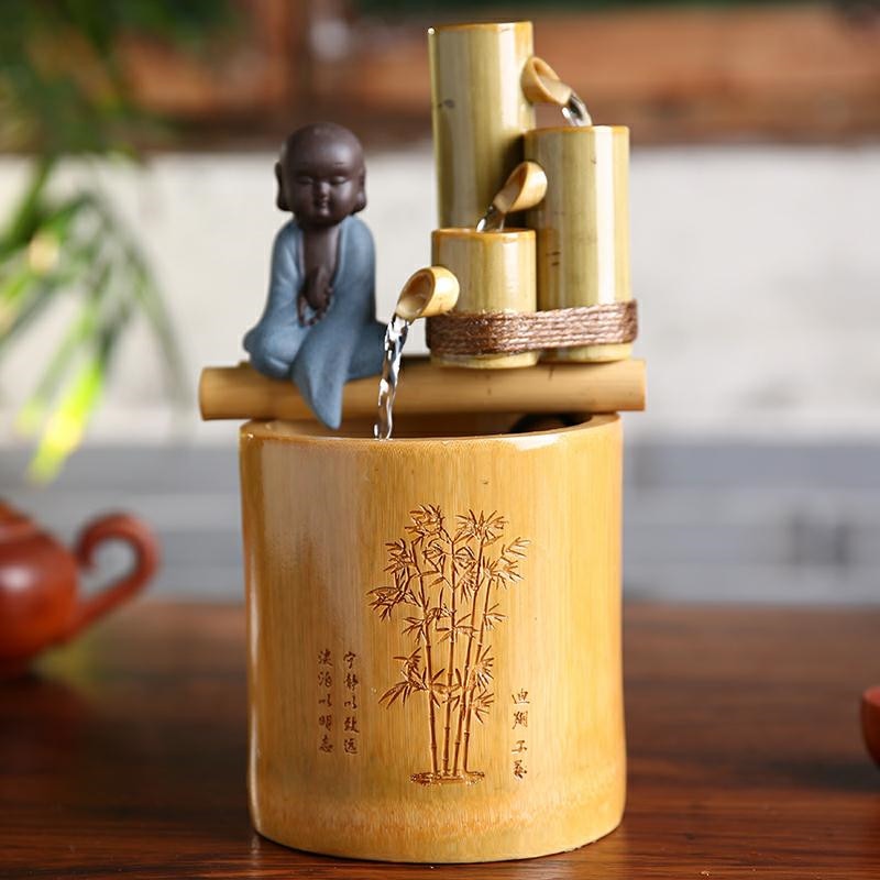 Creative Bamboo Water Fountain