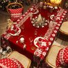 Red Waterproof Tablecloth