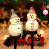 Solar Christmas Lights Snowman - LED Lamp Solar Lighting for Garden Christmas Decor