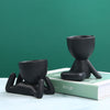 Load image into Gallery viewer, Nordic Creative Ceramics Little People Body Art Flower Pot