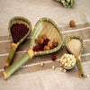 Bamboo products kitchen supplies handmade bamboo braided rice colander soup spoon noodles household drain spoon kitchen tools
