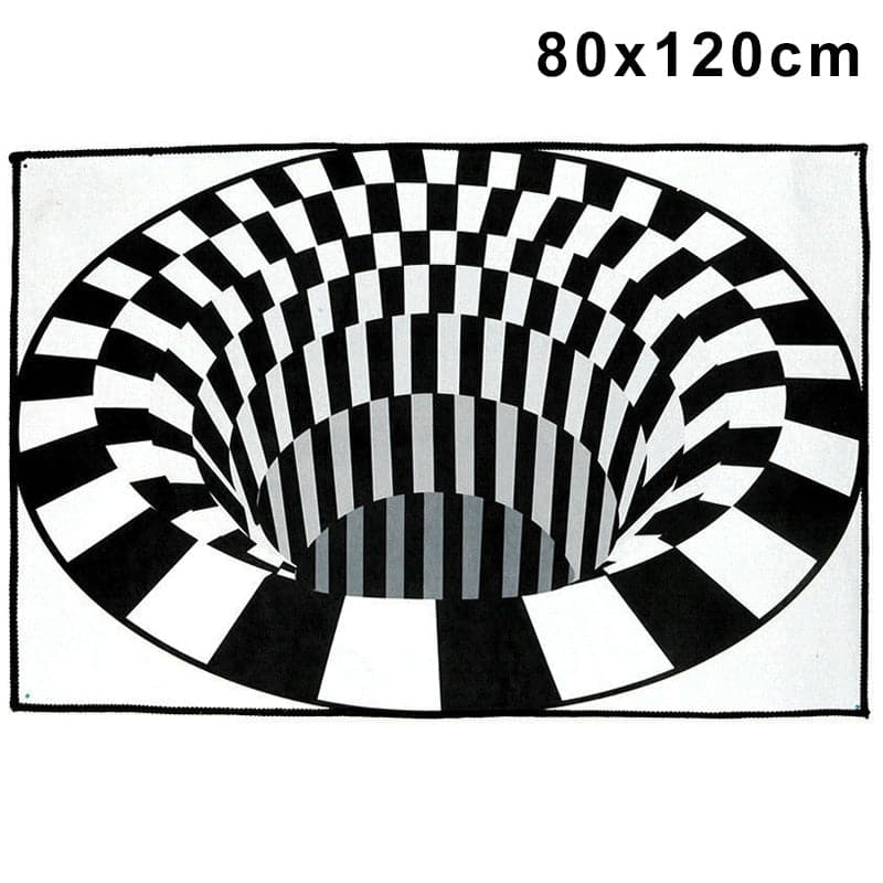 3d optical illusion rugs - 80x120cm - papaliving
