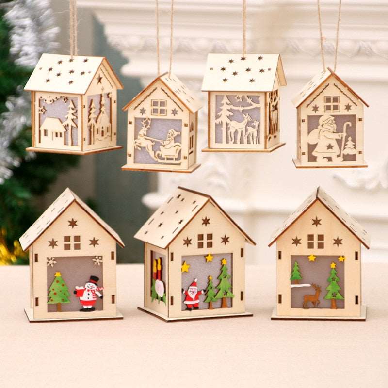 Christmas Decorations for Home - Led Christmas Candle and Tree Decorations