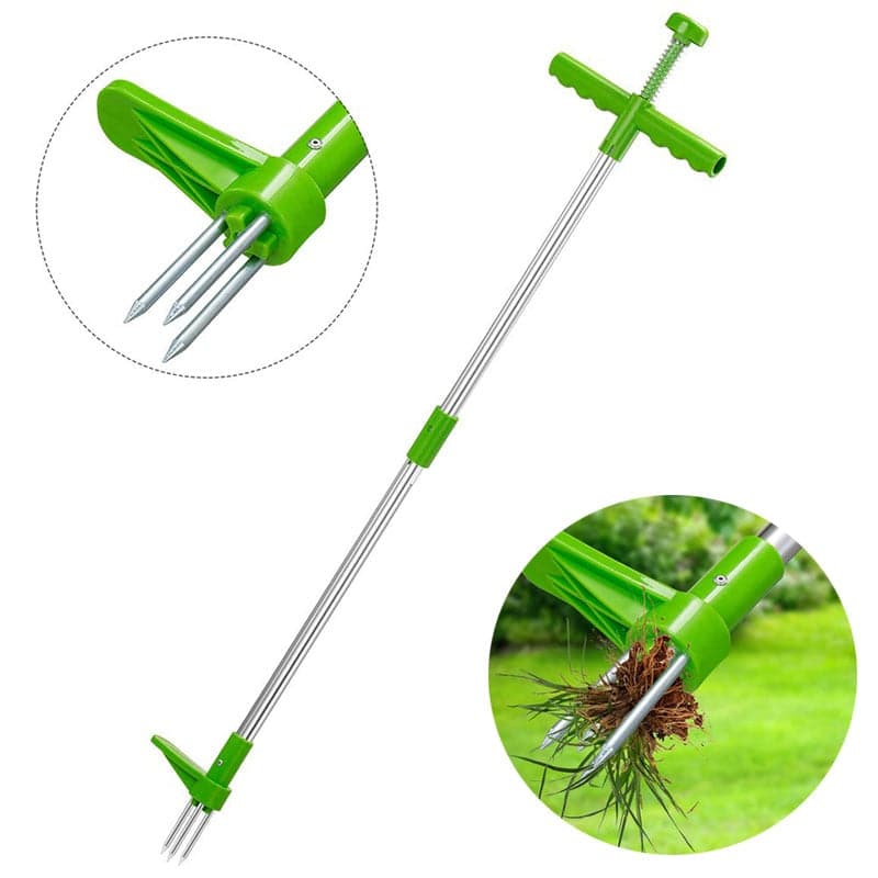 Long Handled Weed Remover Tool for Garden