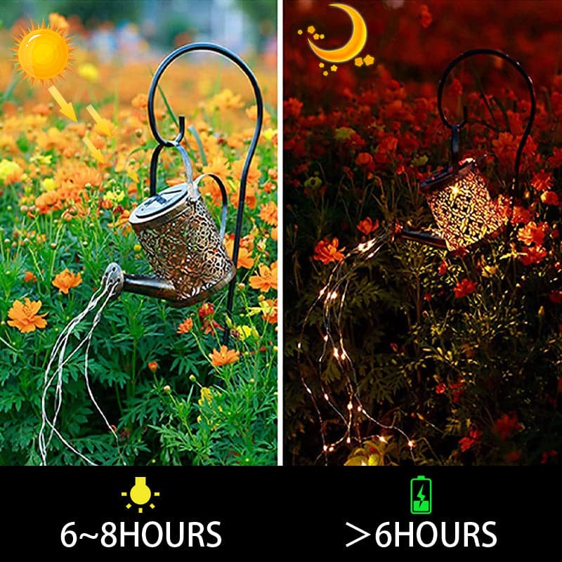 Solar Powered Watering Can - Solar Light Watering Can