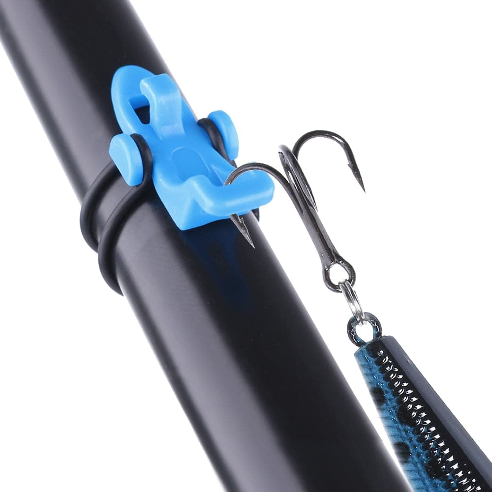 fishing rod hook keeper - blue color - papaliving