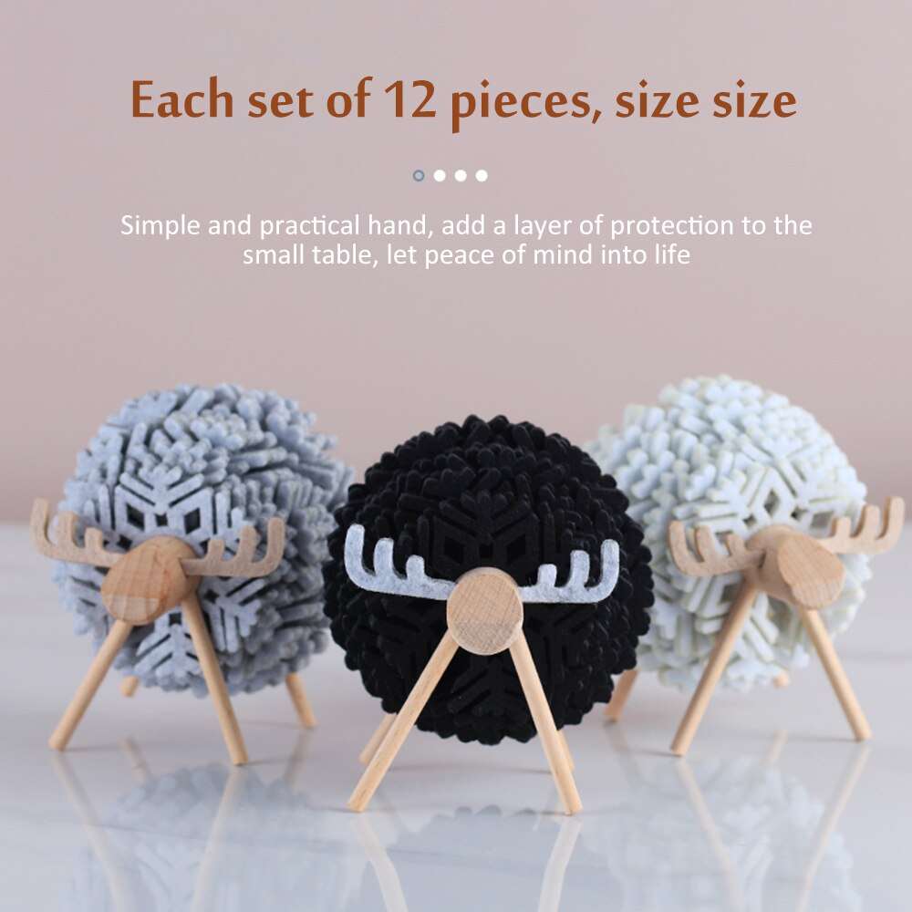 Anti-Slip Sheep Coaster Set for Kitchen