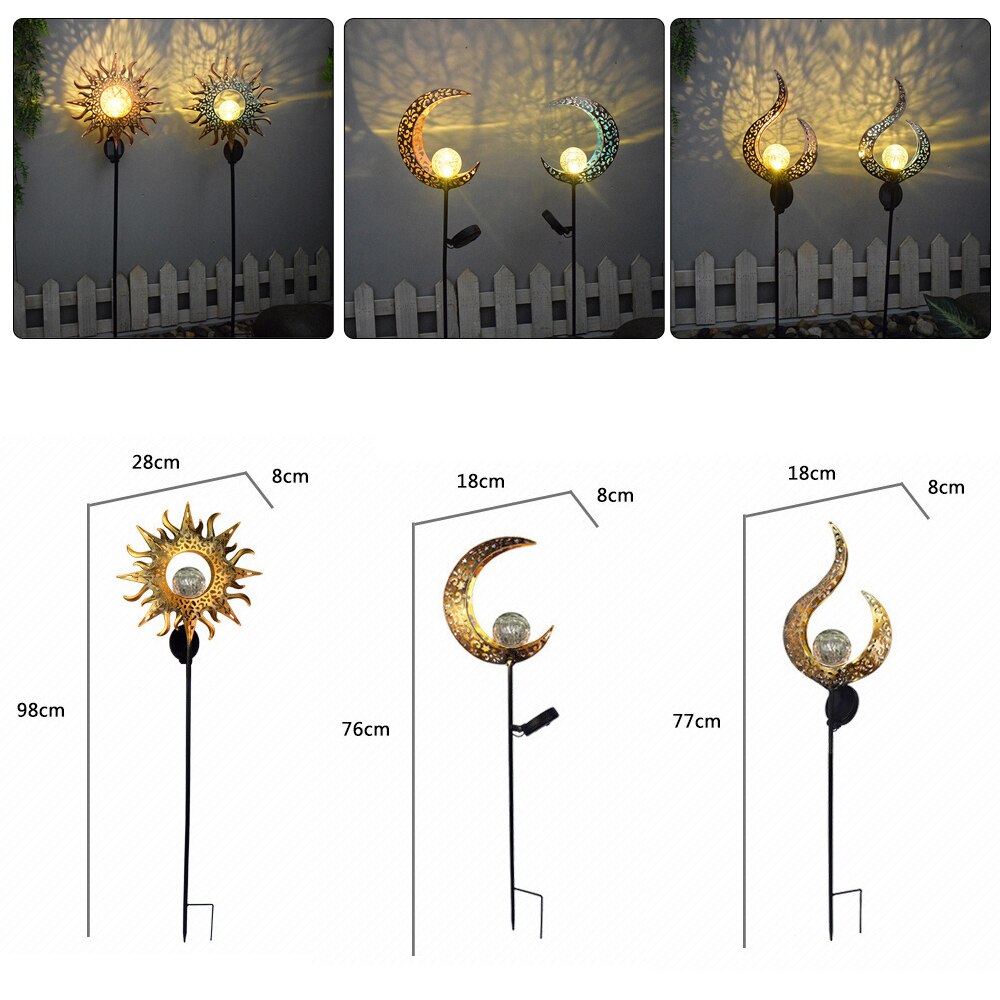 Solar Light Lamp for Lawn from Papa Living