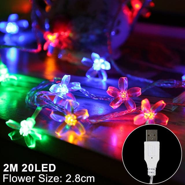 Snowflake LED Light Decorations For Home