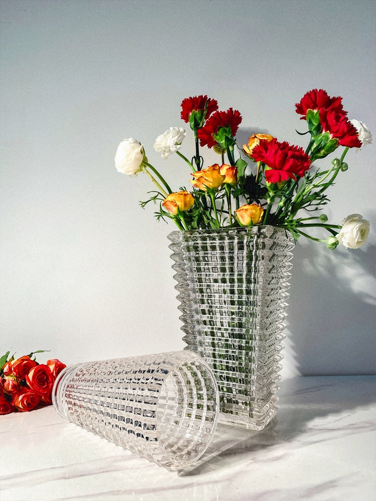 Lux Style Crystal Vase Decoration