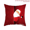 FENGRISE Cotton Linen Merry Christmas Cover Cushion - 45x45cm Size