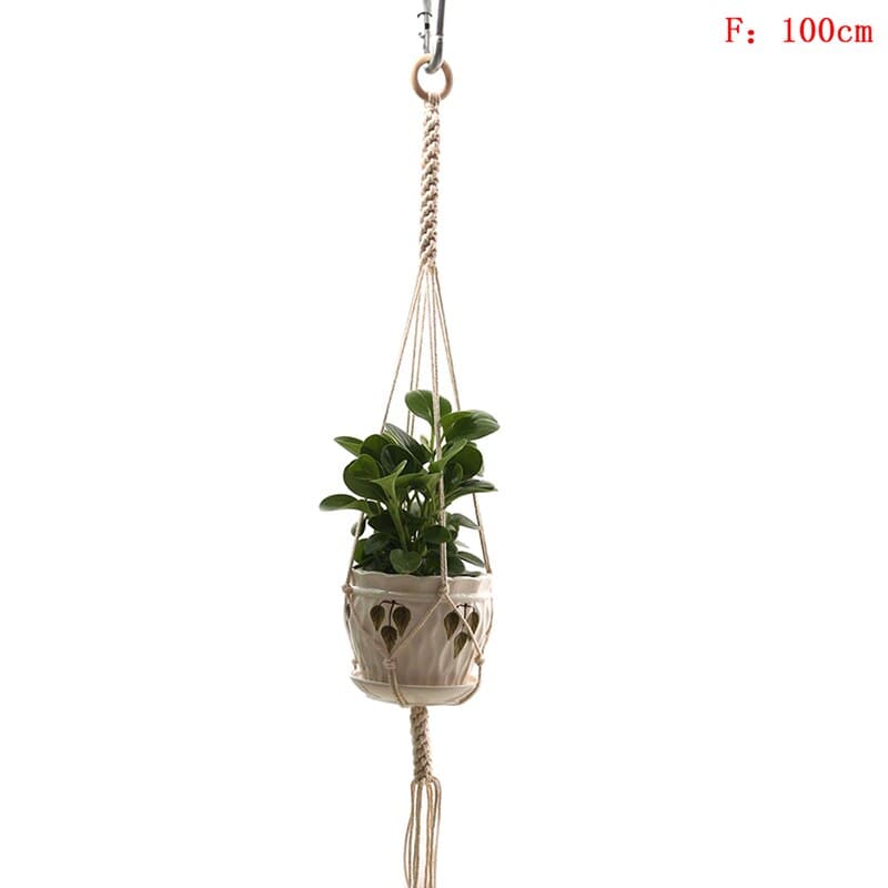 Macrame Plant Hanger - Hanging Plant Holder