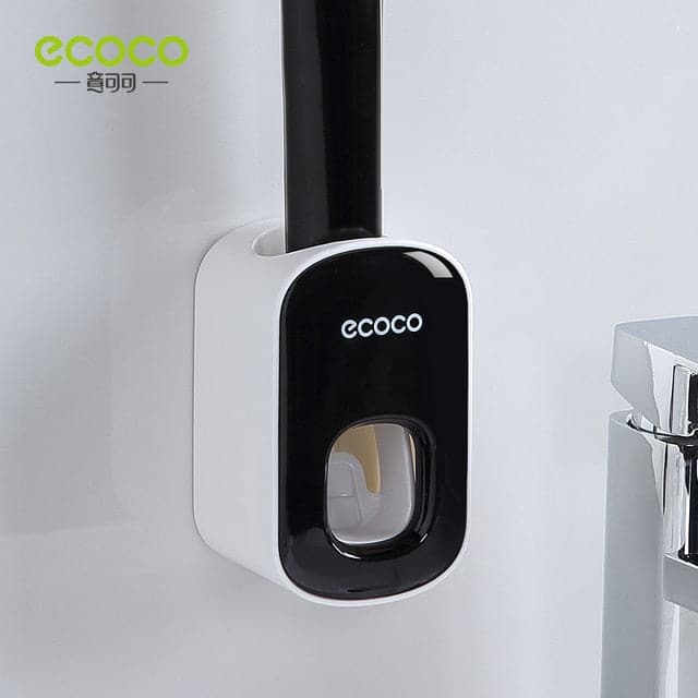 automatic toothpaste dispenser with toothbrush holder | automatic toothpaste dispensers