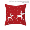 FENGRISE Cotton Linen Merry Christmas Cover Cushion - 45x45cm Size