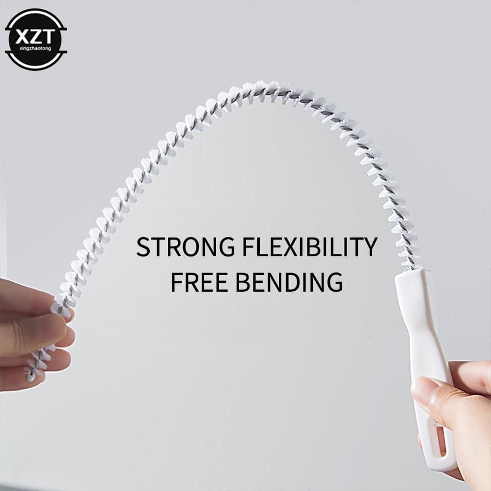 flexible sink overflow cleaning brush - PapaLiving
