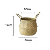 Seagrass Flower Pot Basket - Hanging Planter Garden Flower Vase