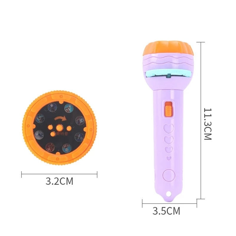 Flashlight Projector Torch Lamp Toy-PapaLiving