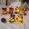Christmas Light House kerstdorp Christmas village For Home - Xmas Gifts Christmas Ornaments