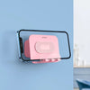 decorative wall bracket hook - Phone Holder Wall Hook pink color